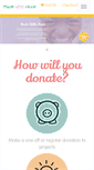 Mobile Screenshot of madewithhope.org
